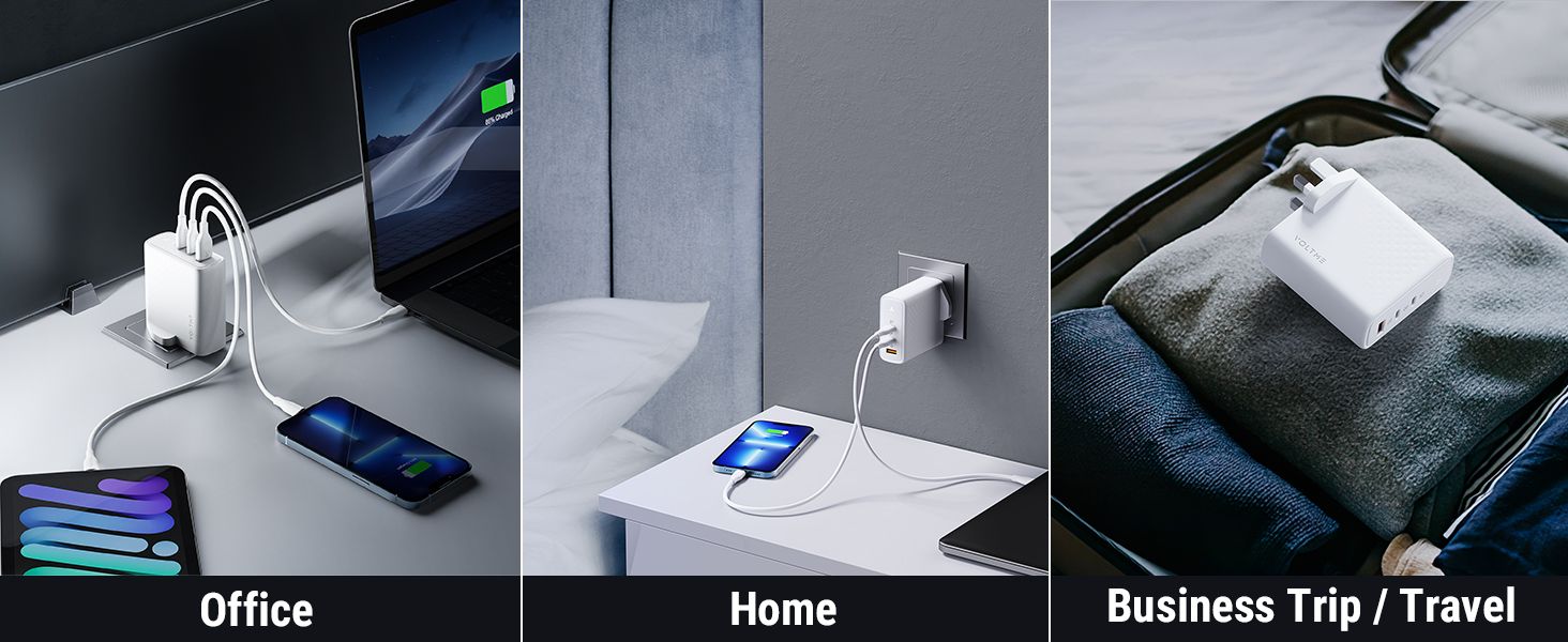 Voltme Revo 140 Wall Charger (140W) White