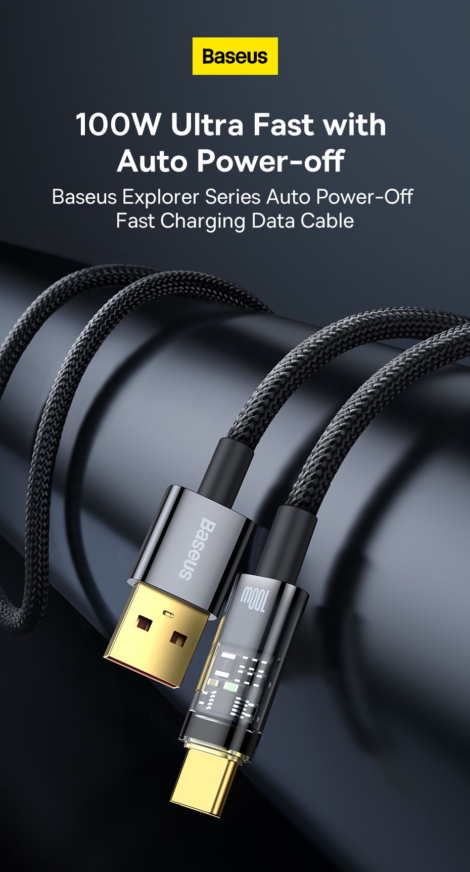 Baseus Explorer Series Auto Power Off USB