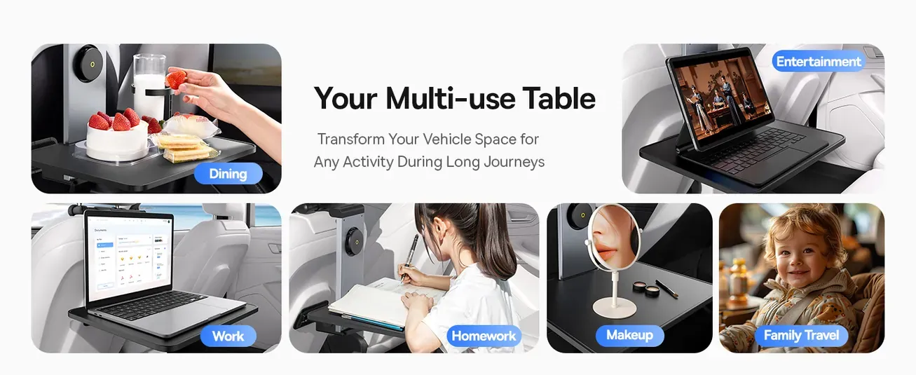 Baseus MagPro Series Versatile Car Mount for Backseat Headrest