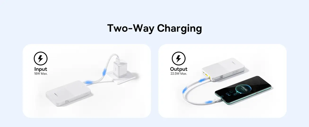 Baseus EnerFill Bipow2 Pro Power Bank 10000mAh