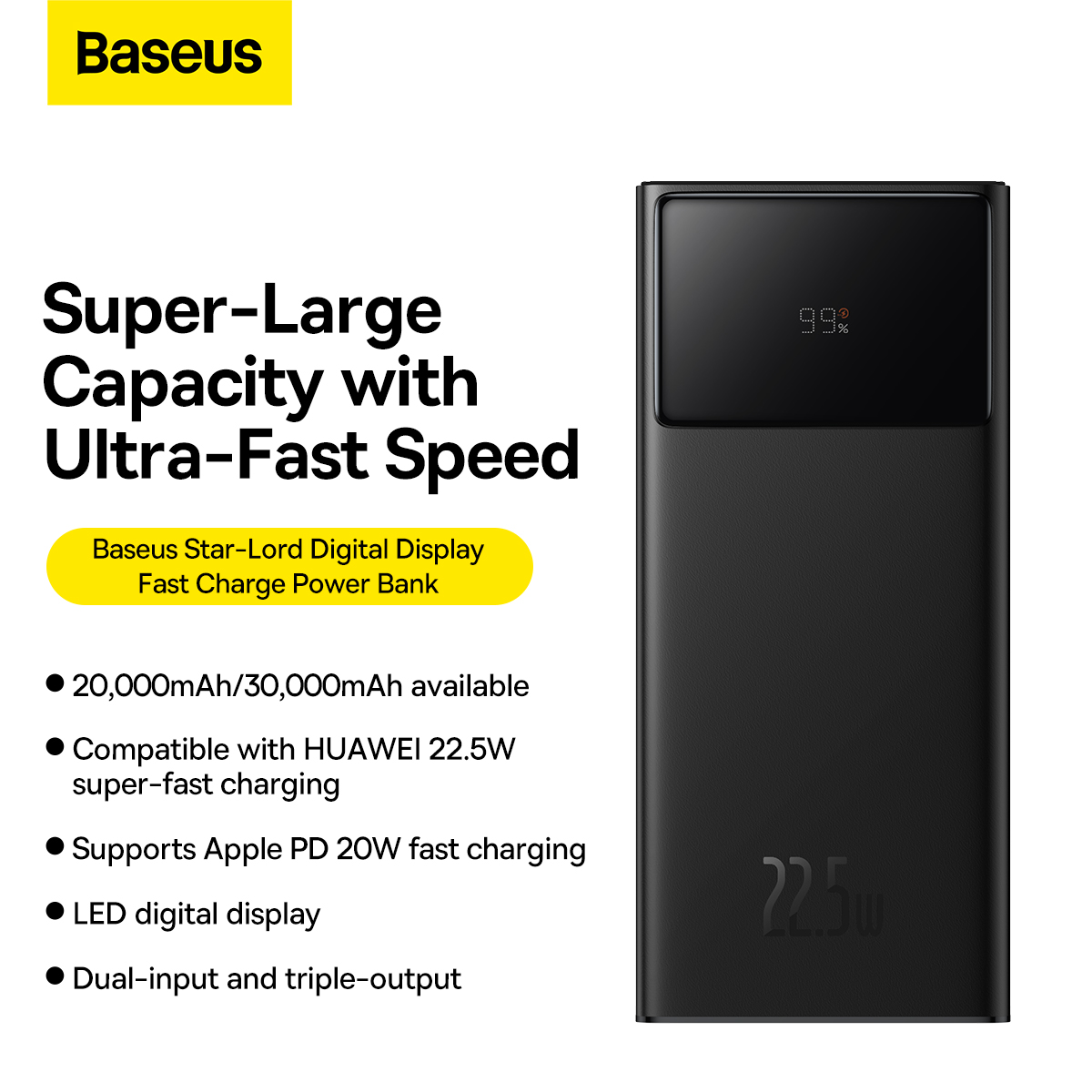Baseus20000mAh Power Bank