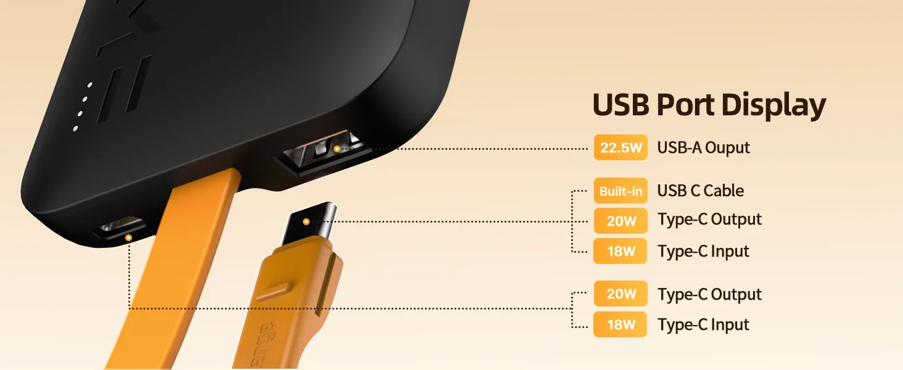 VOLTME Hypercore 10K Sling Power Bank