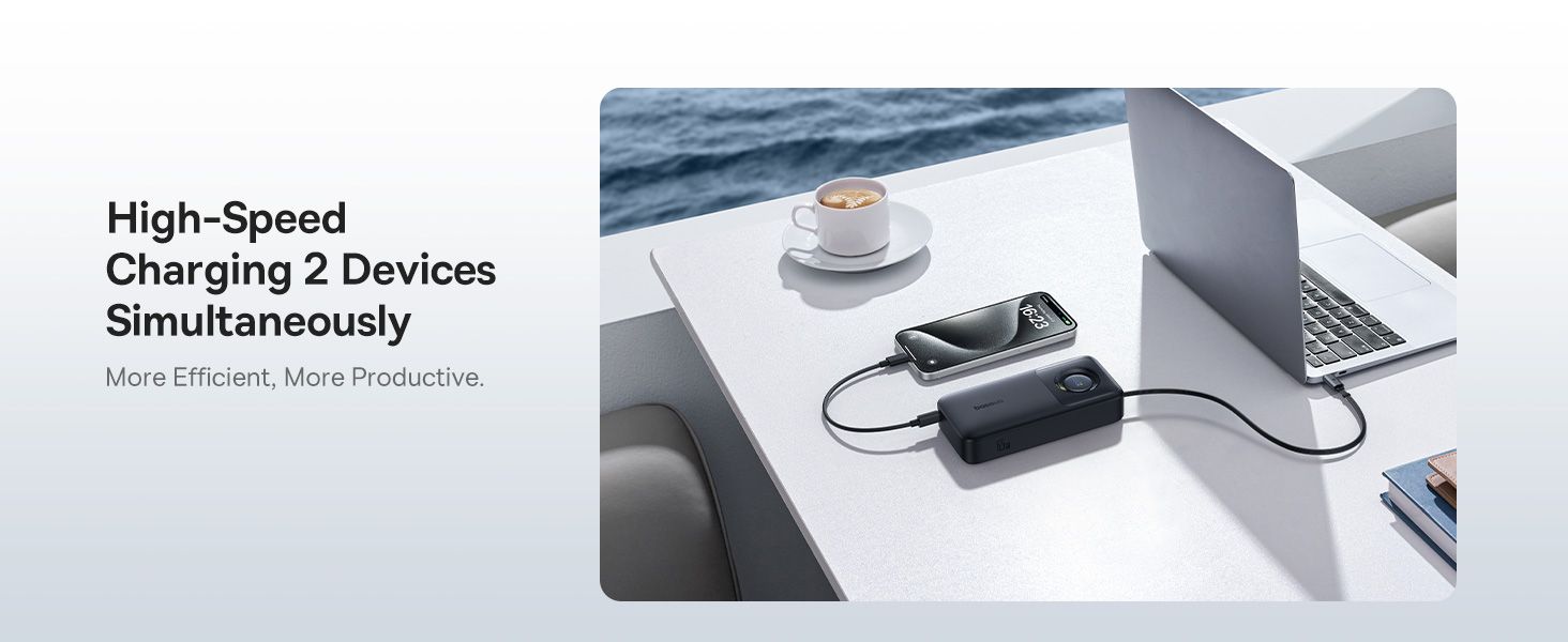 Baseus Free2Pull 20000mAh Power Bank with Built
