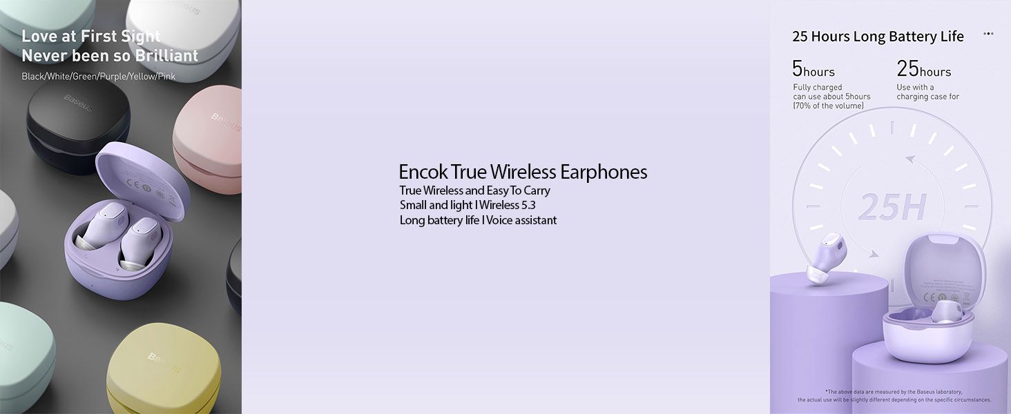 Baseus Encok True Wireless Earphones WM01
