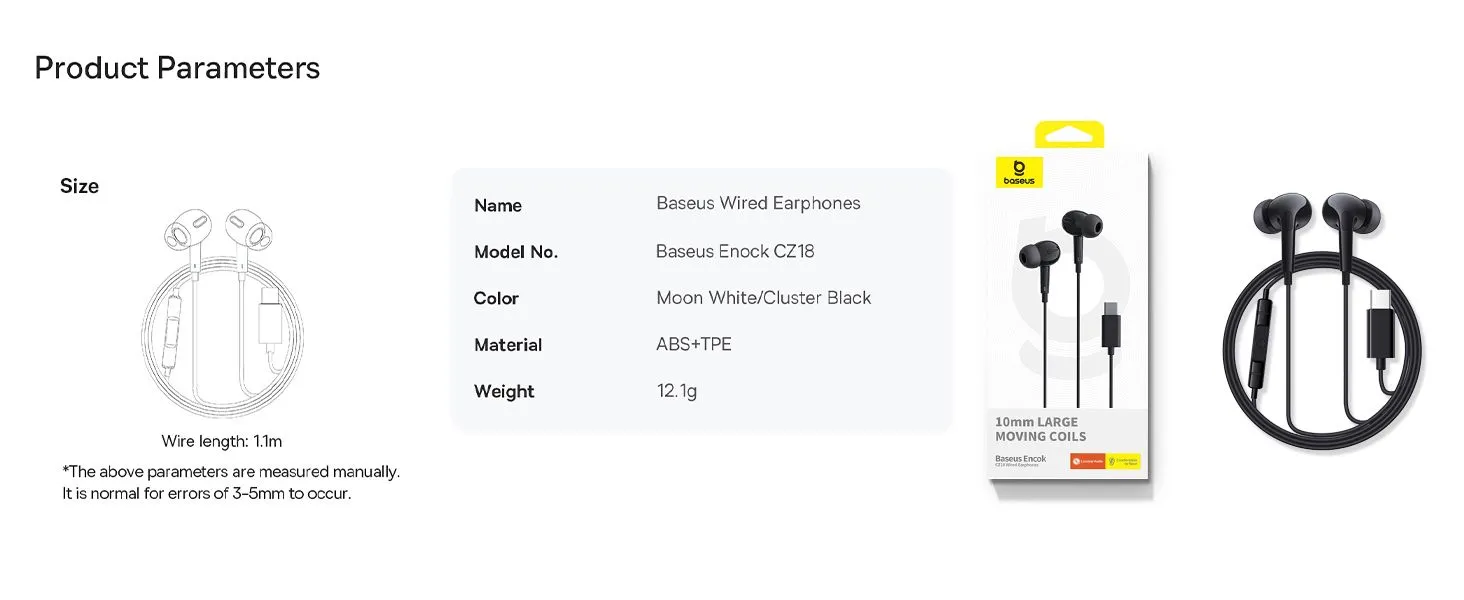 Baseus Encok CZ18 Type