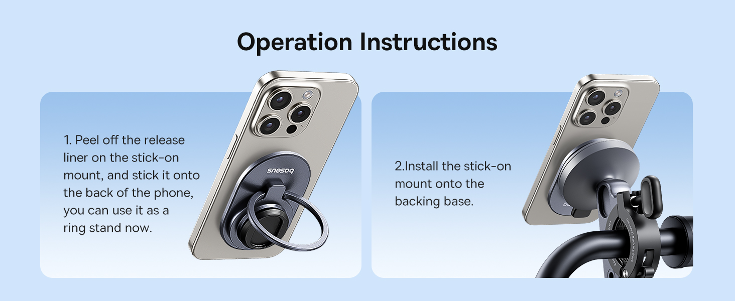 Baseus PrimeTrip Bike Phone Mount – Secure Snap