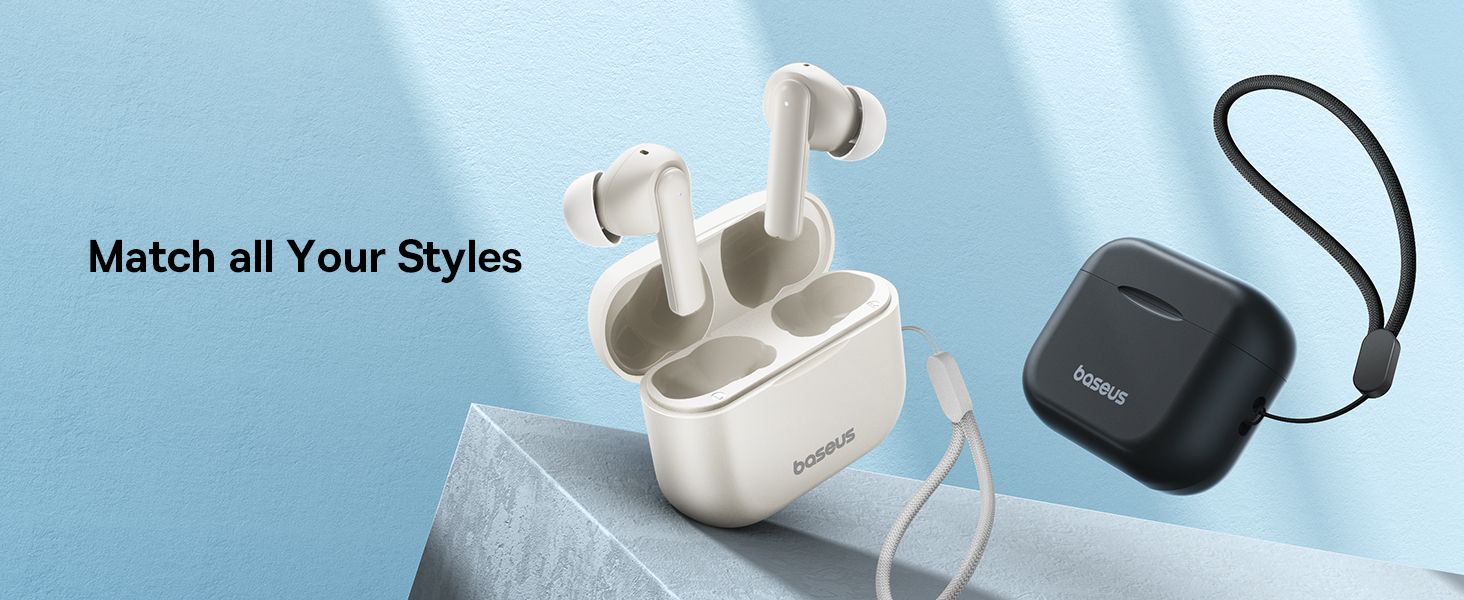 Baseus Bowie E17 True Wireless Bluetooth Earphones With Dual Mic ENC &amp; Punchy Bass