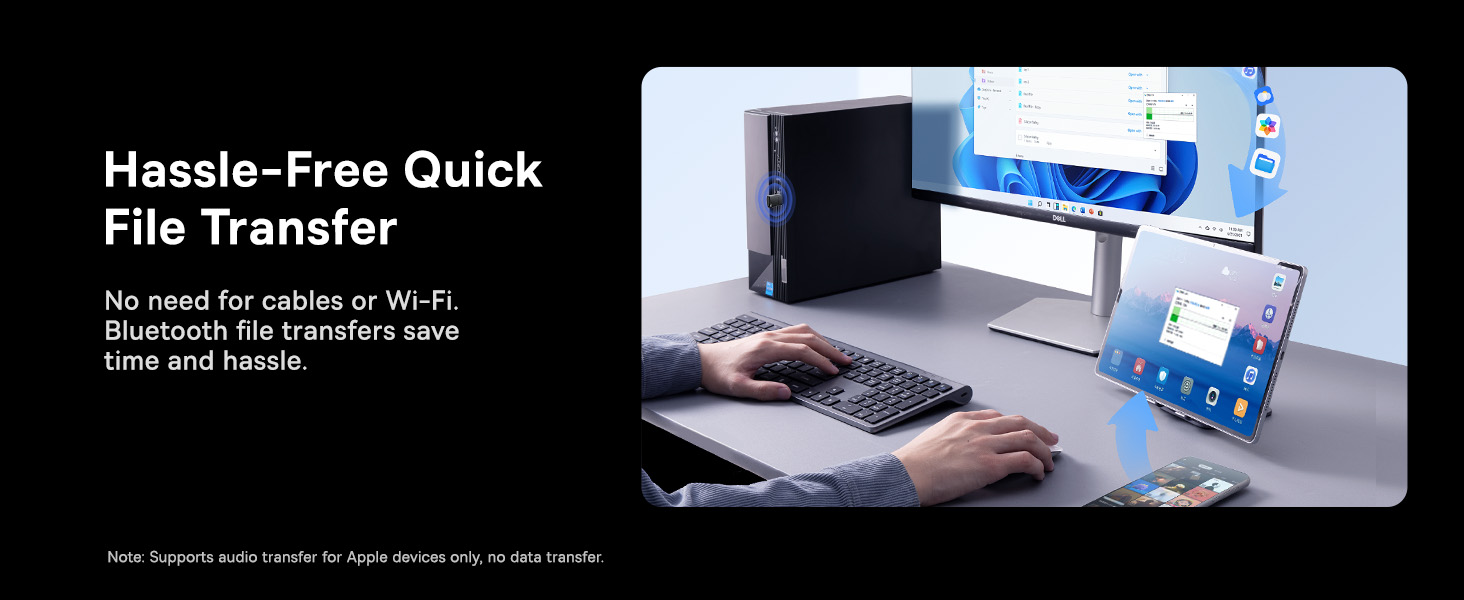 Baseus Encok BA04+ Bluetooth 5.4 Wireless Adapter – Ultra