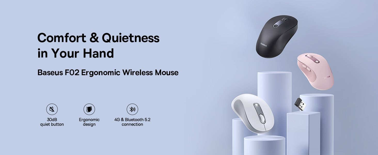 Baseus F02 Ergonomic Dual