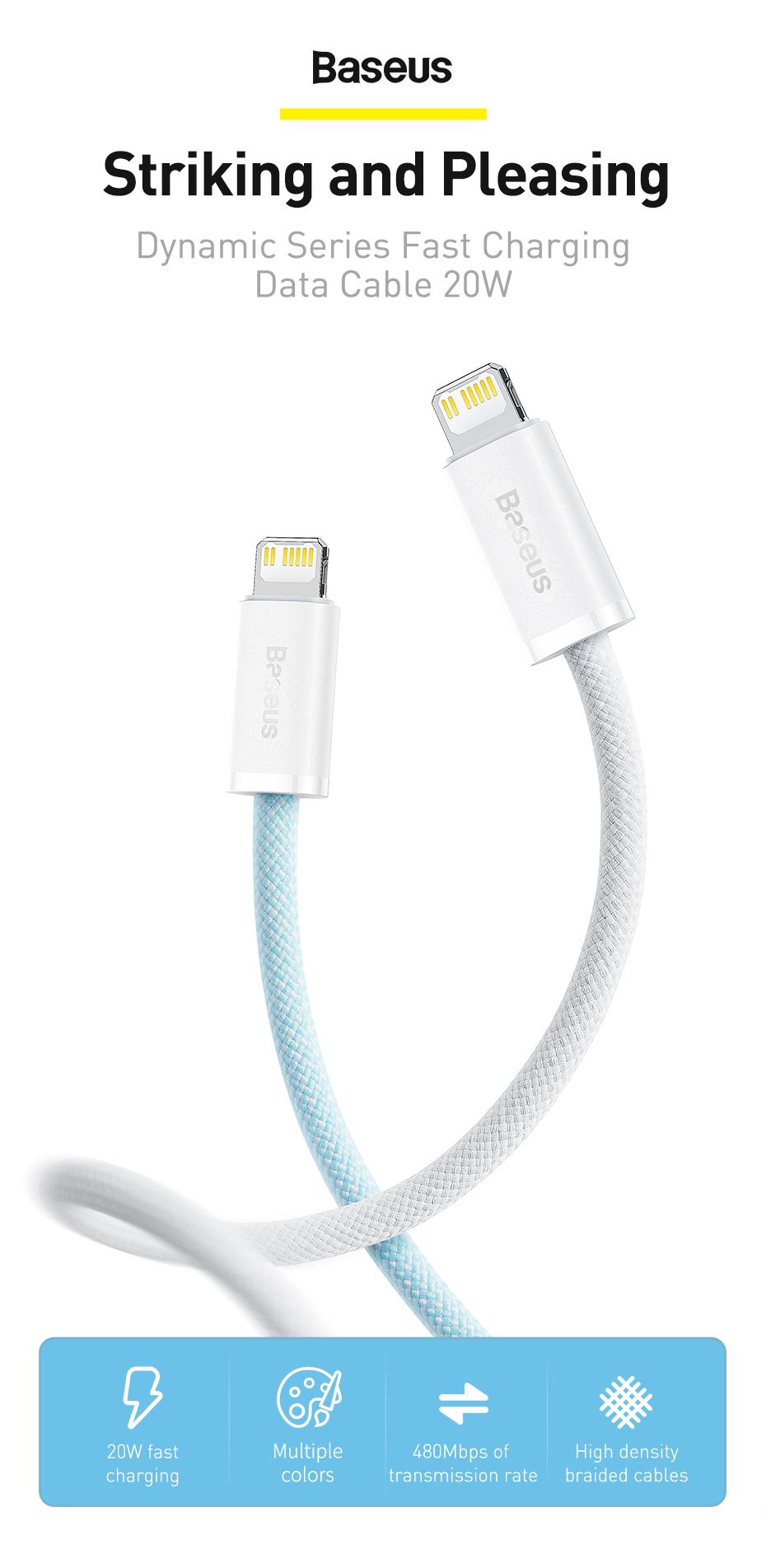 Baseus Dynamic Series Fast Charging Data Cable Type