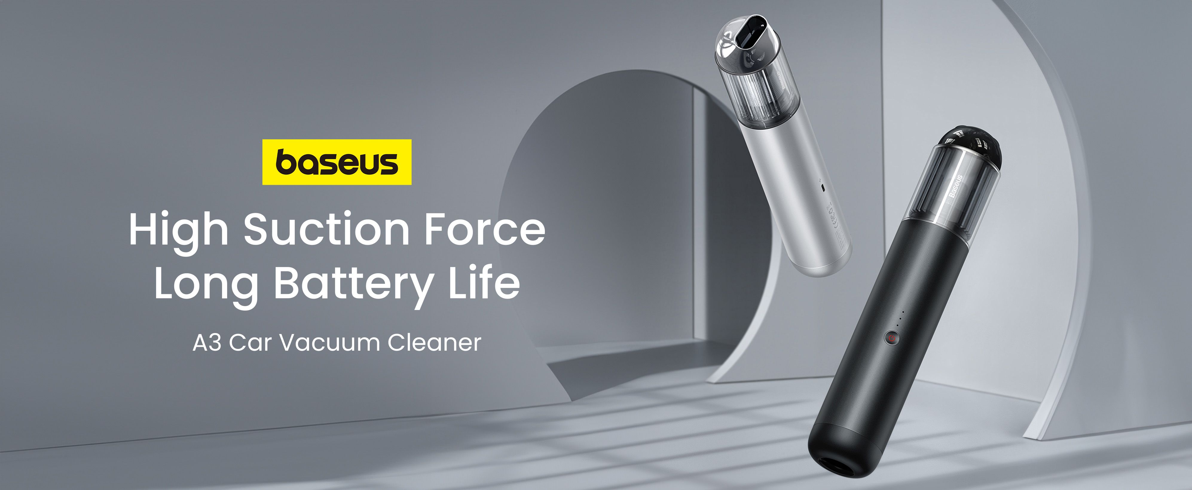 Baseus A3 Lite Car Vacuum Cleaner with Mini Air Blower, Inflator &amp; Pumping