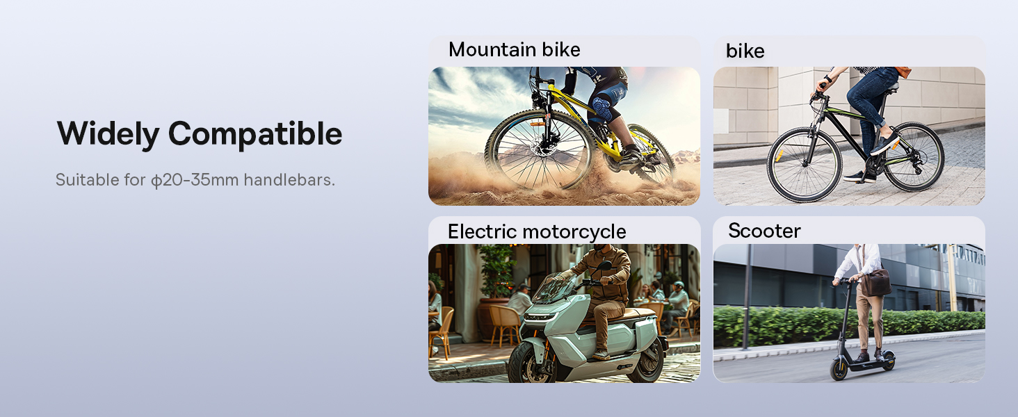 Baseus PrimeTrip Magnetic Bike Phone Holder – 360° Rotatable, Durable Mount