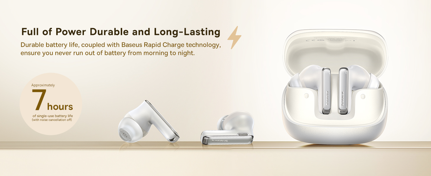 Baseus Bowie M2s Ultra True Wireless Earbuds – Bluetooth 5.4, 52dB ANC, Hi