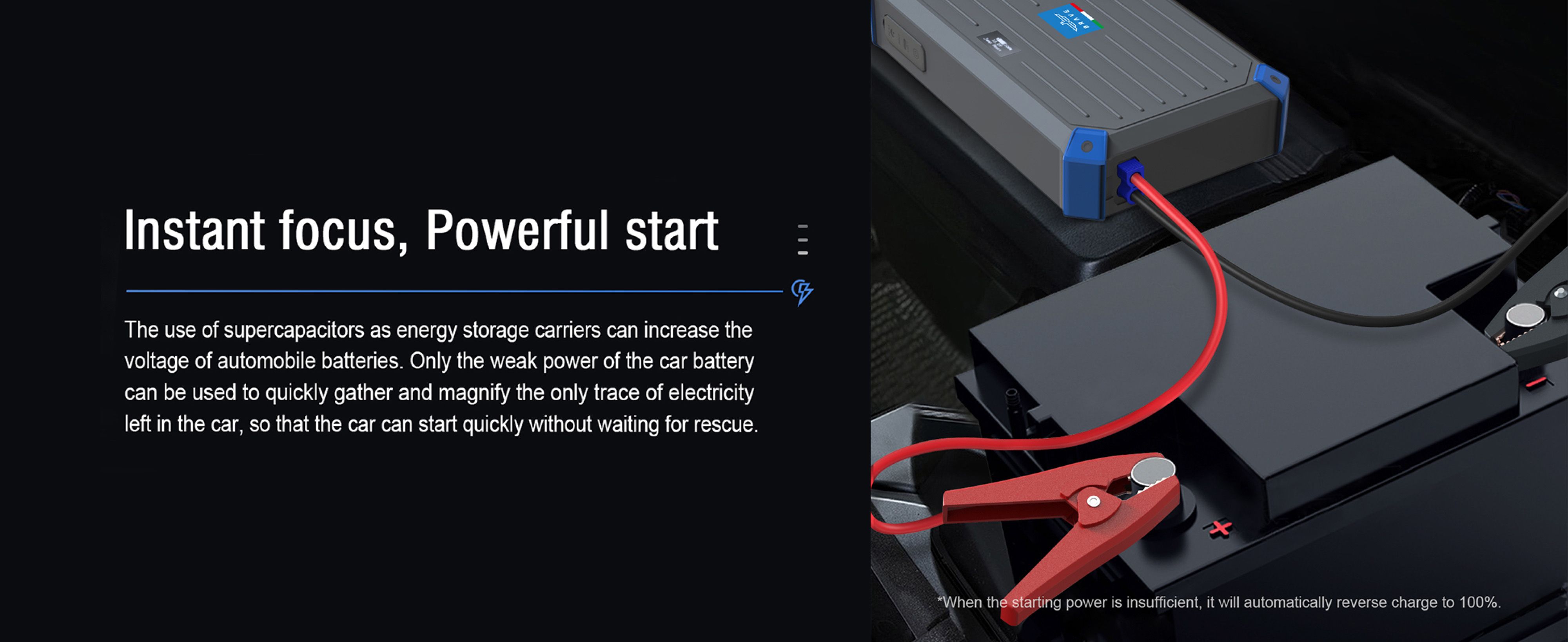 Brave BJS 11 Pro Super Capacitor Jump Starter