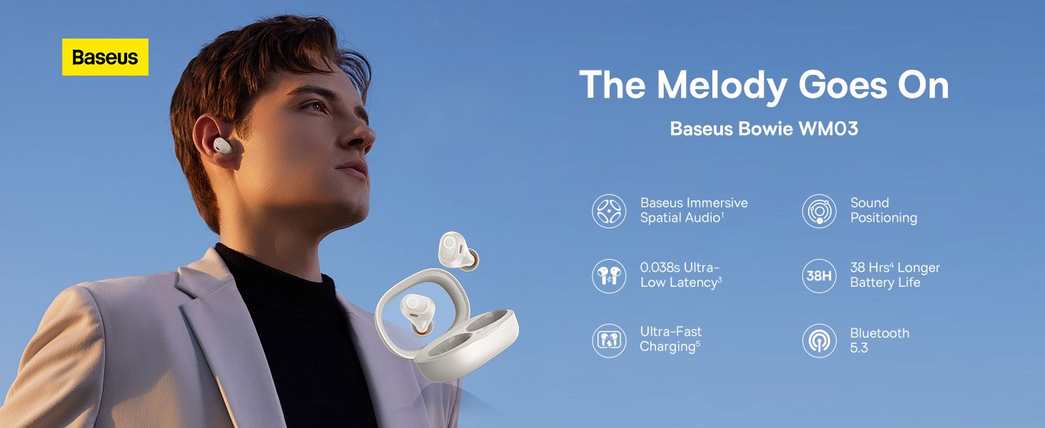 Baseus Bowie WM03 True Wireless Earphones
