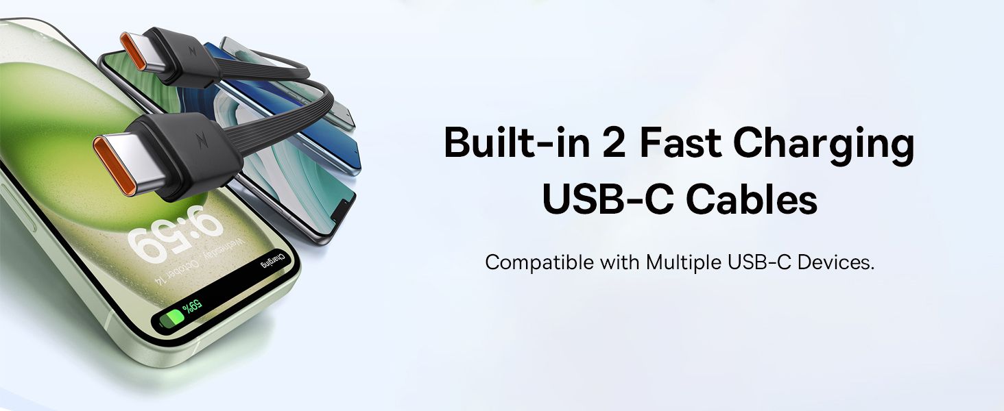 Baseus QPow2 10000mAh Digital Display Fast Charge Power Bank 30W With Built