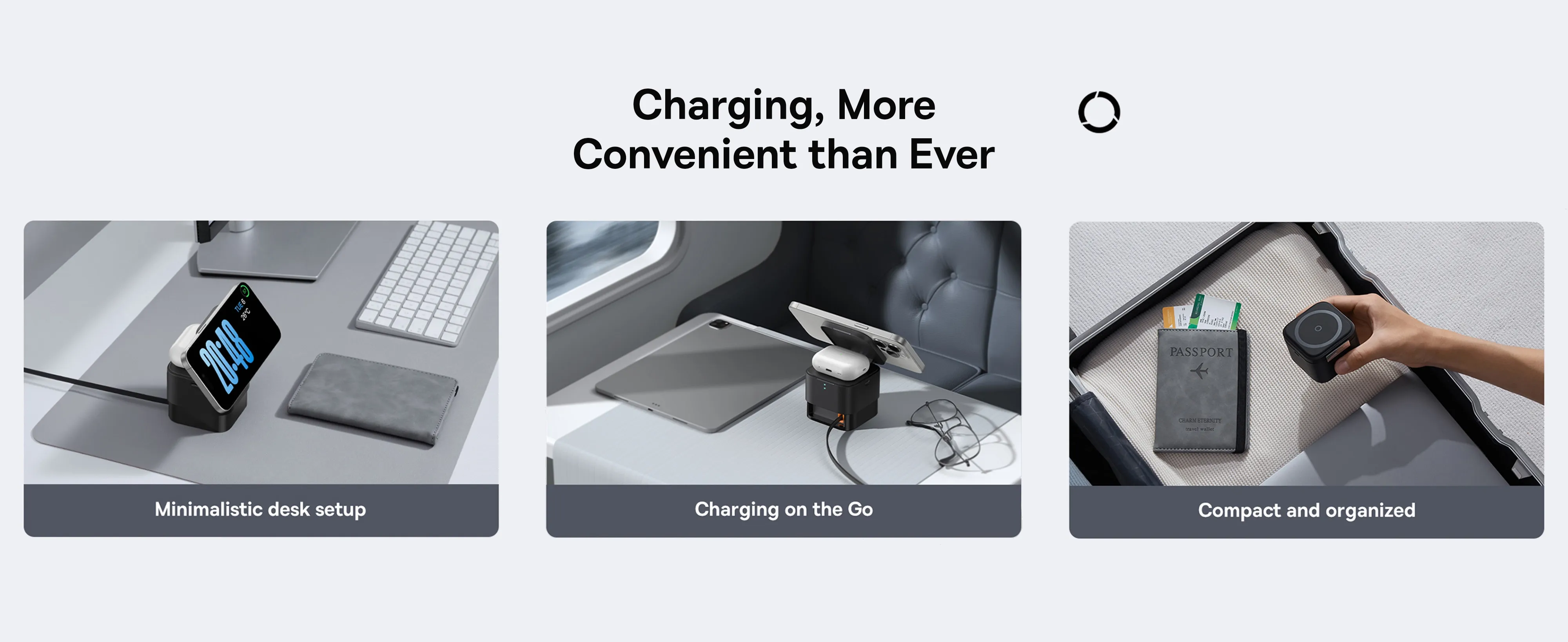 Baseus MagPro 2 in 1 Magnetic Wireless Charger