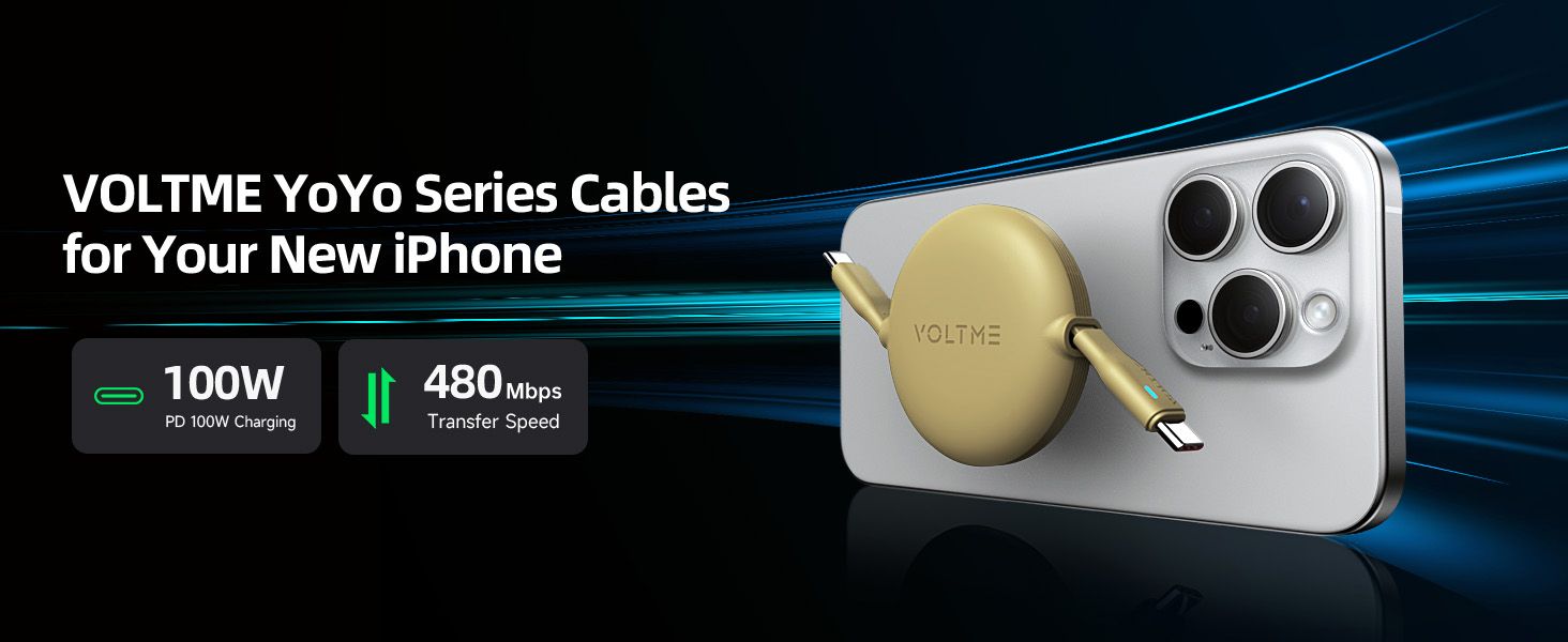 Voltme Powerlink YoYo Retractable Type