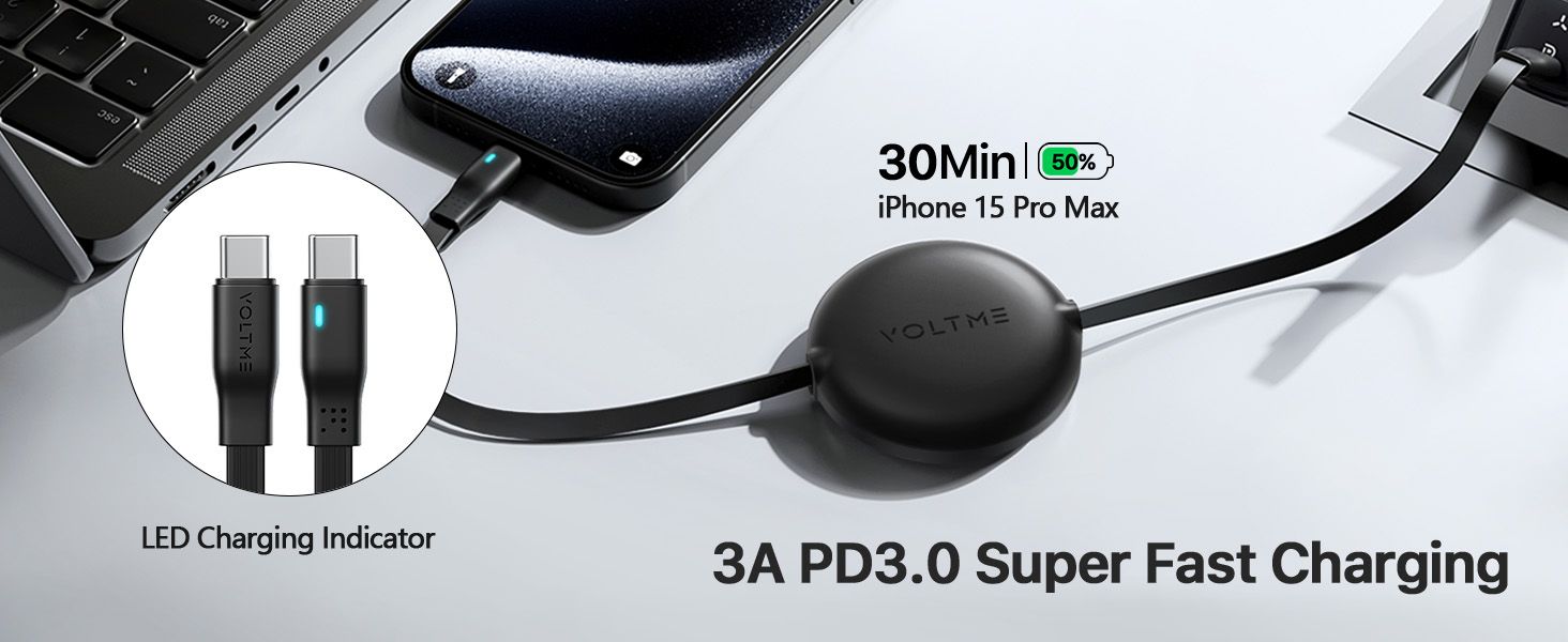 Voltme Powerlink YoYo Retractable Type