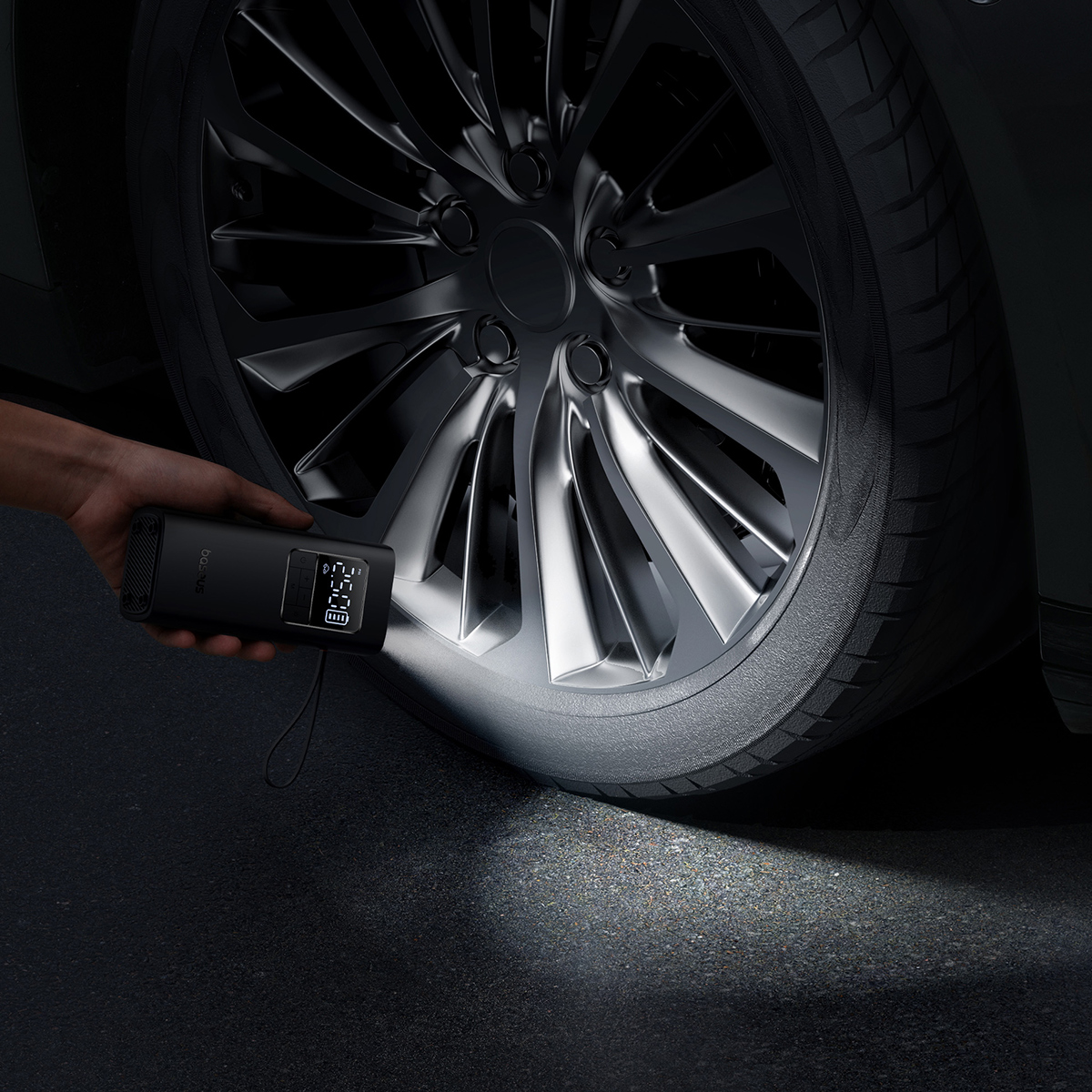Baseus SuperMini Pro 4000mAh Wireless Car Inflator 17