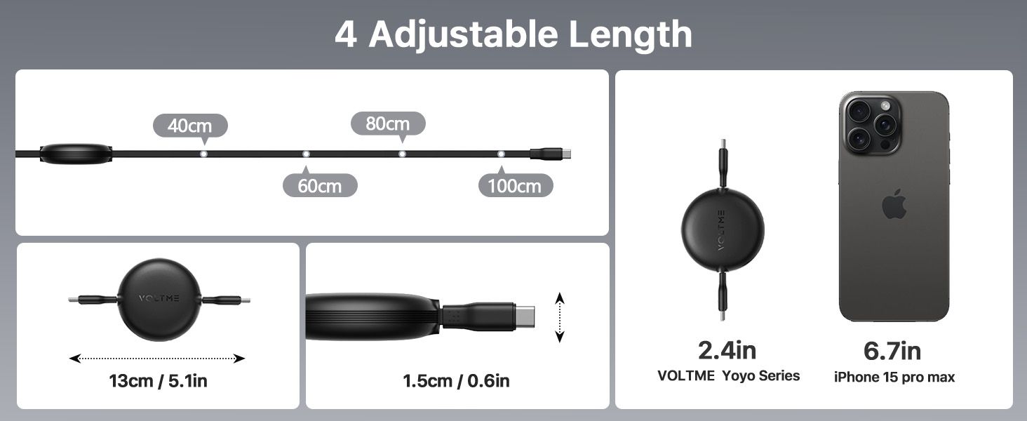 Voltme Powerlink YoYo Retractable Type