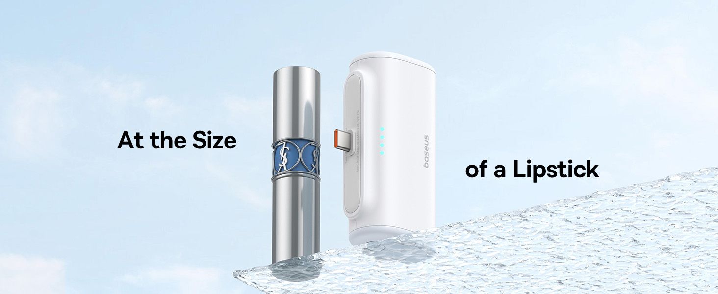 Baseus Compact Series 5000mAh Fast Charging Power Bank 20W PD With Built