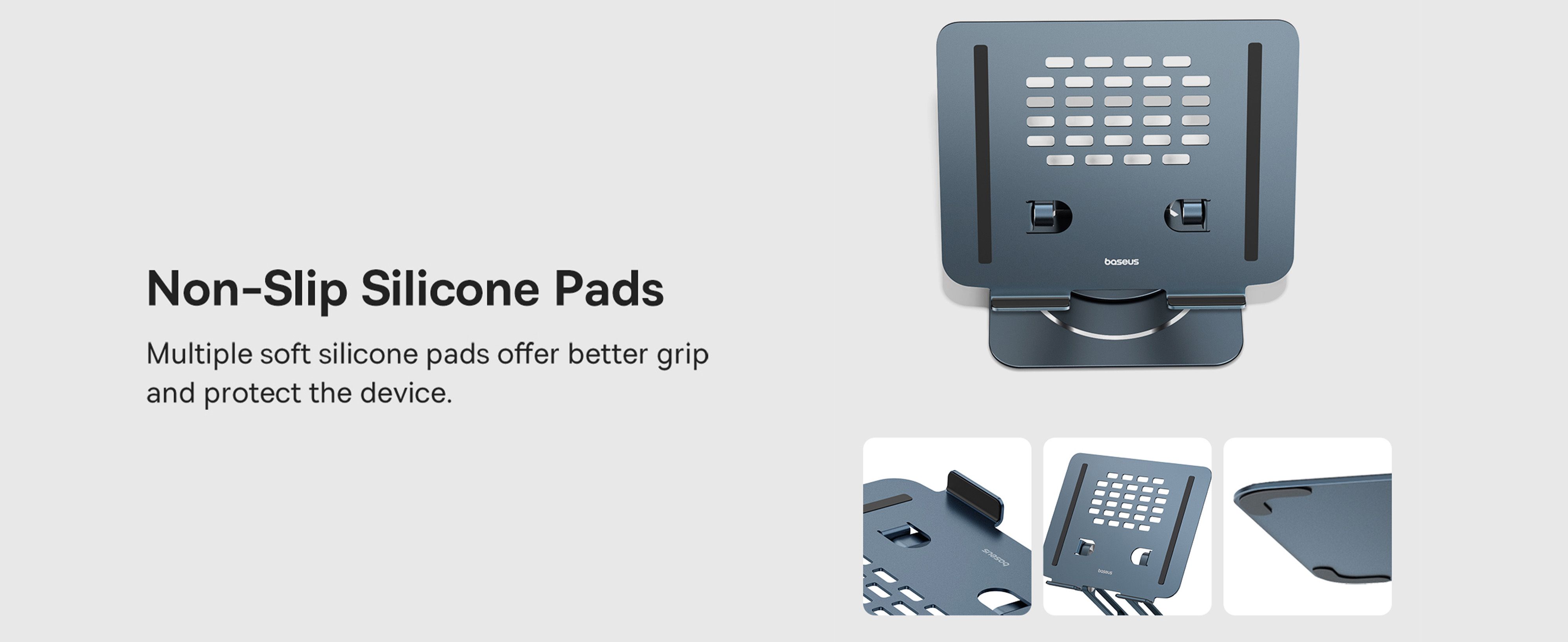 Baseus Foldable Stand For Laptop and iPad Tablet