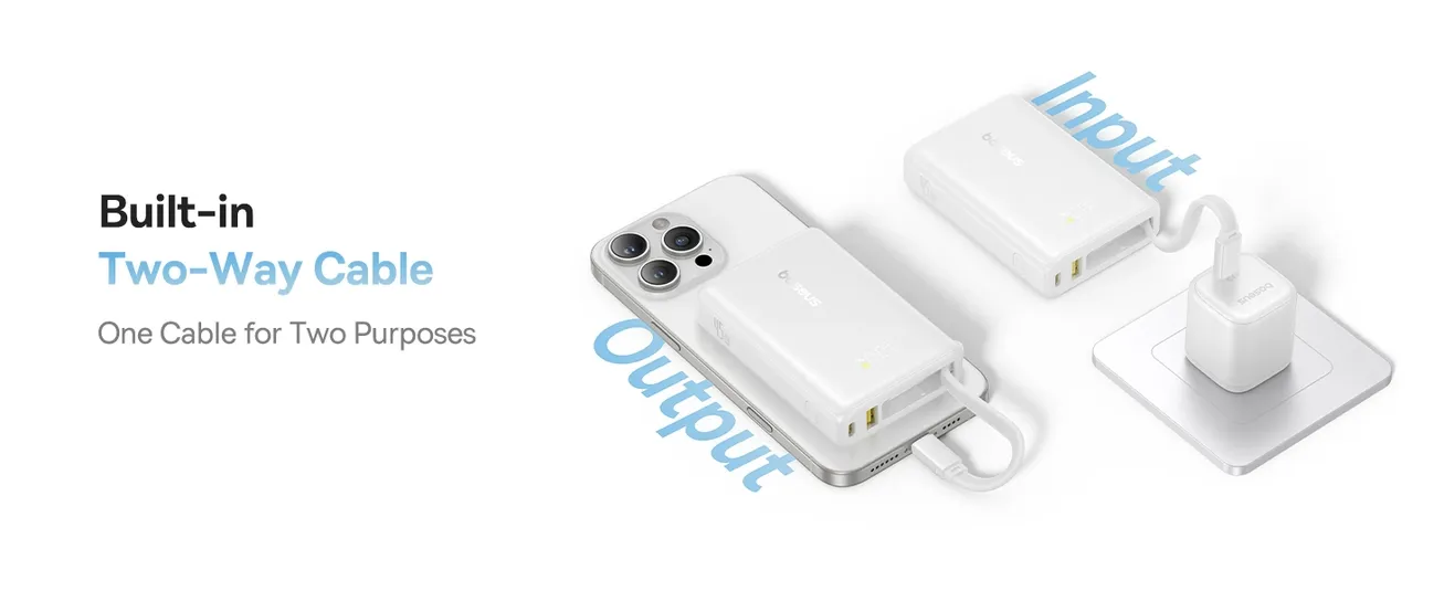 Baseus PicoGo 10000mAh Digital Display 45W Fast Charge Power Bank with Built