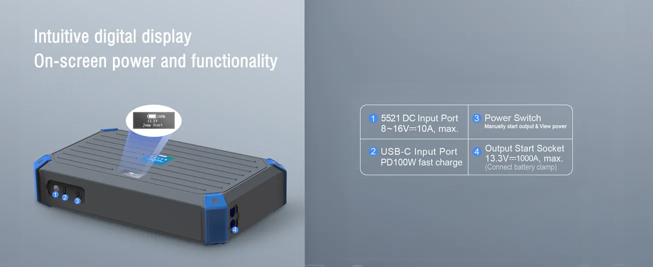 Brave BJS 11 Pro Super Capacitor Jump Starter