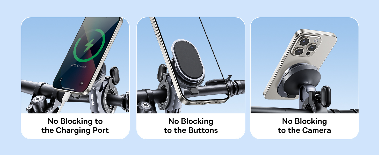 Baseus PrimeTrip Bike Phone Mount – Secure Snap