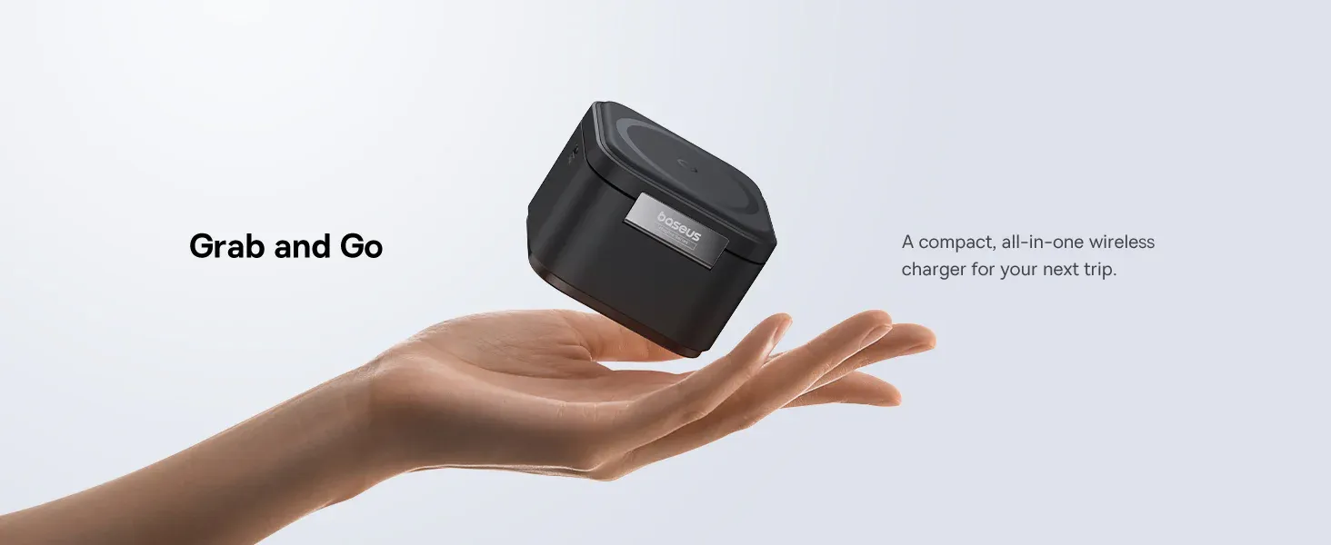 Baseus MagPro 2 in 1 Magnetic Wireless Charger
