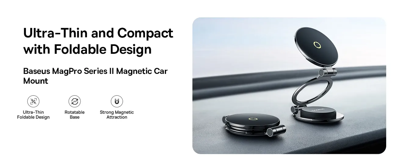 Baseus MagPro Magnetic Car Phone Holder