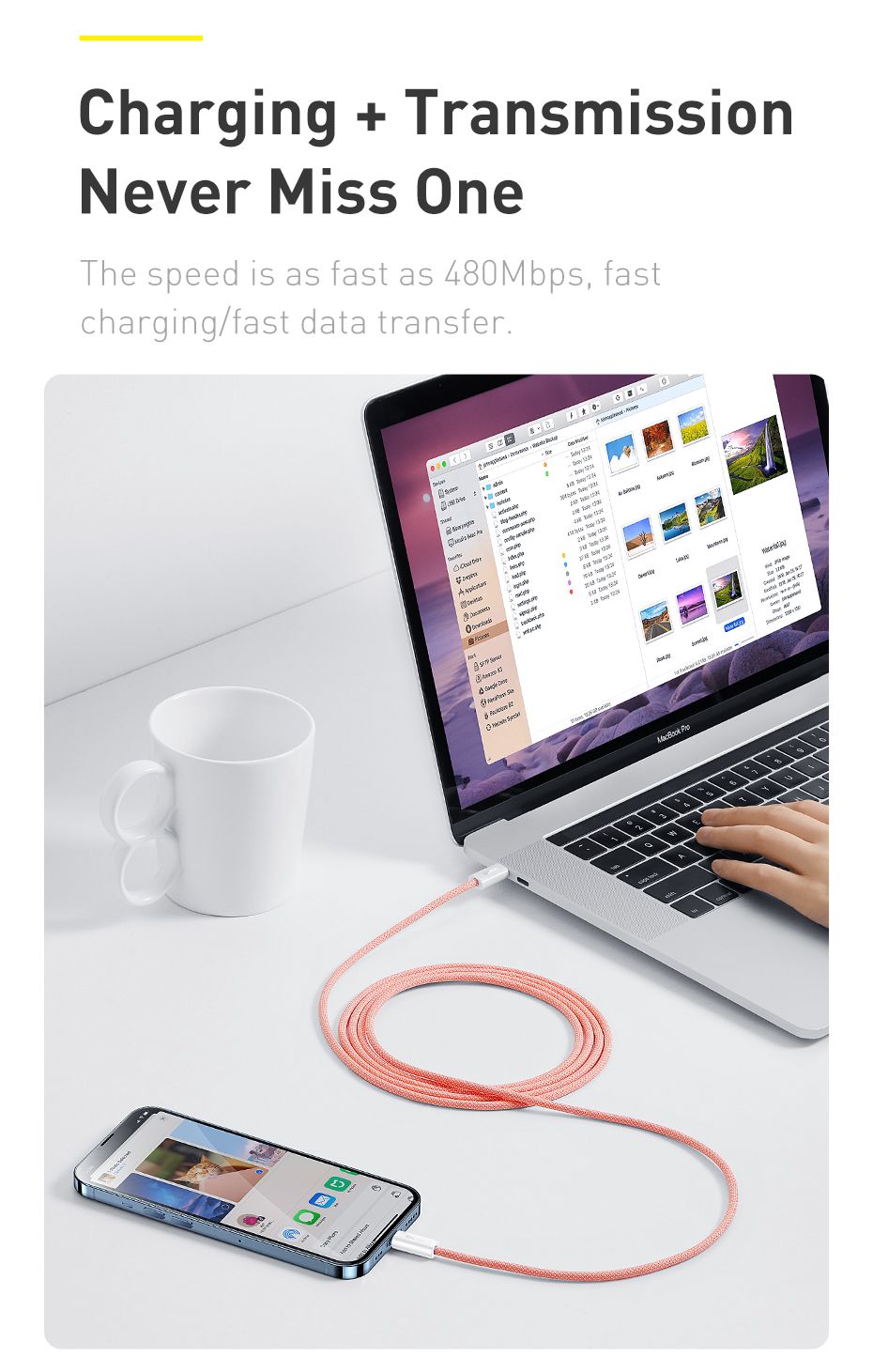 Baseus Dynamic Series Fast Charging Data Cable Type