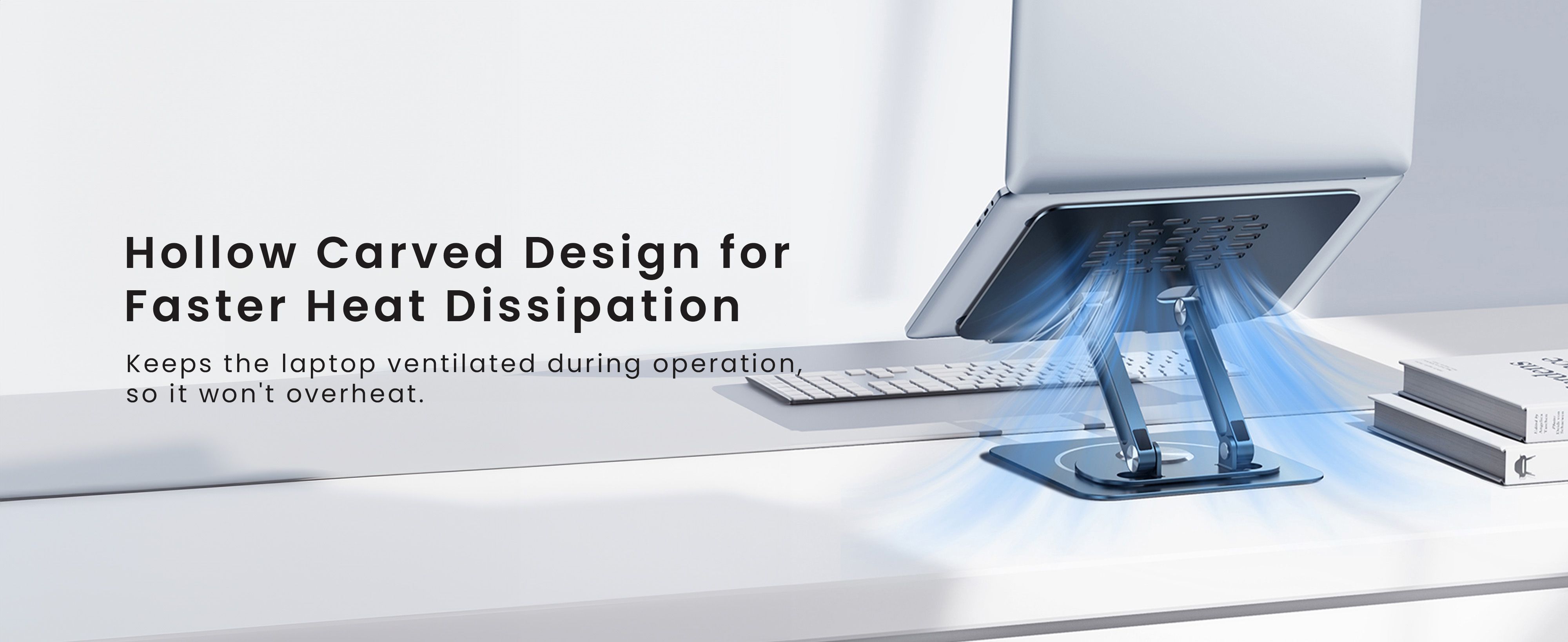 Baseus Foldable Stand For Laptop and iPad Tablet