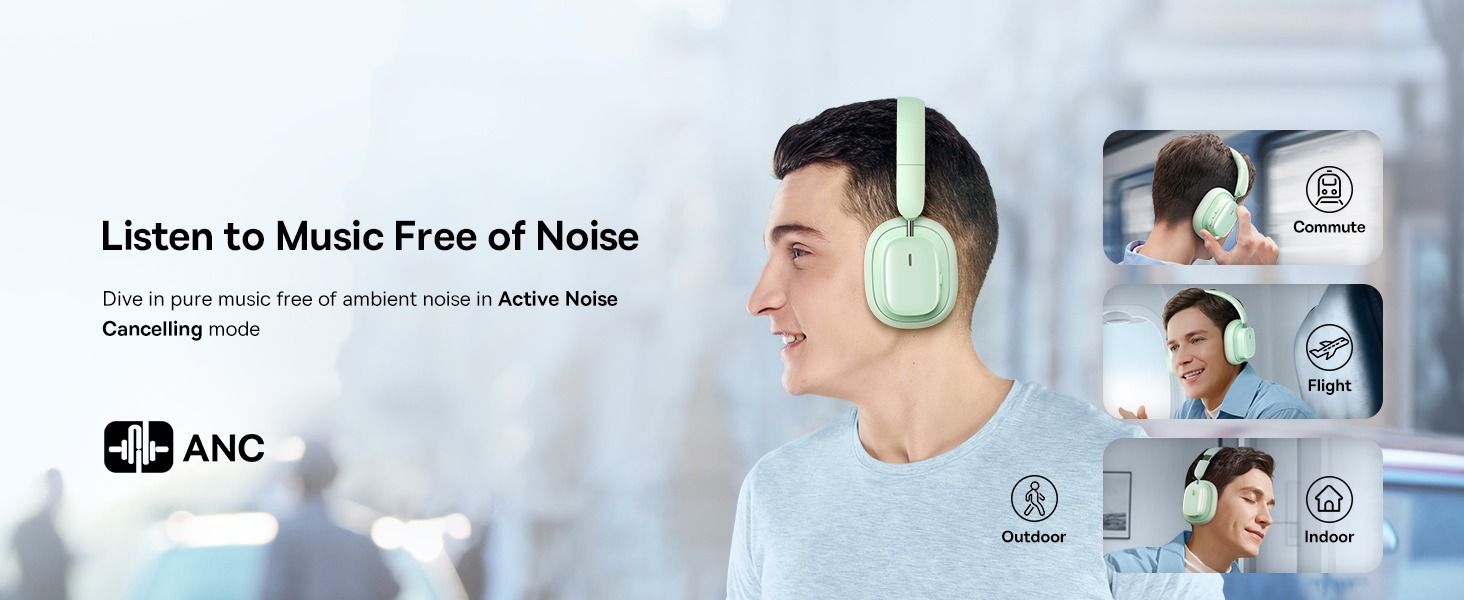 Baseus Bowie H1i Wireless Headphones