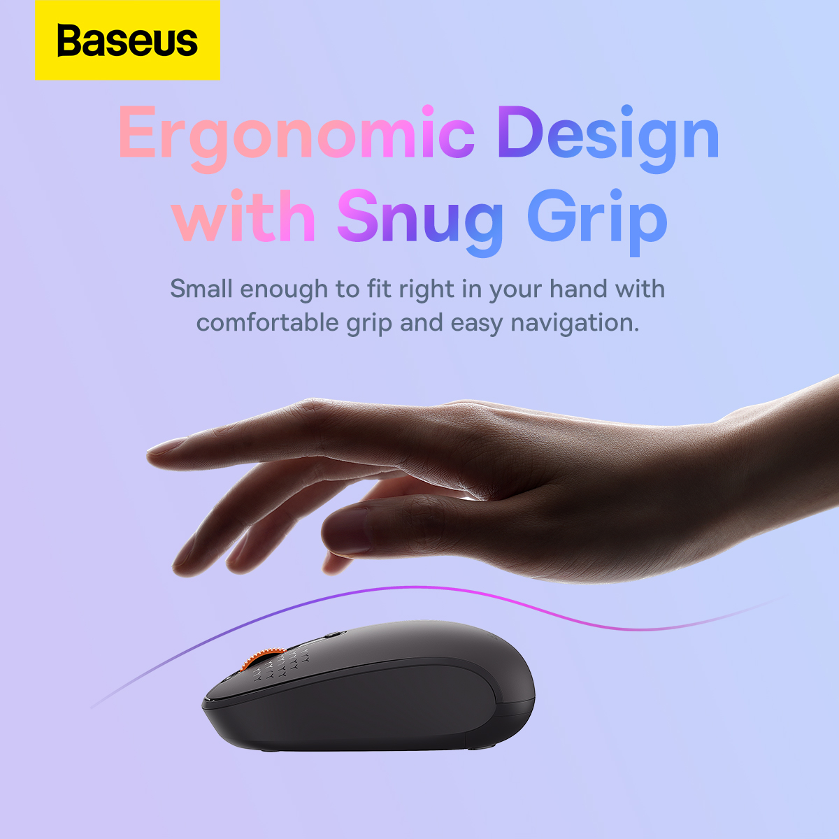 Baseus F01A Wireless Mouse Frosted Gray