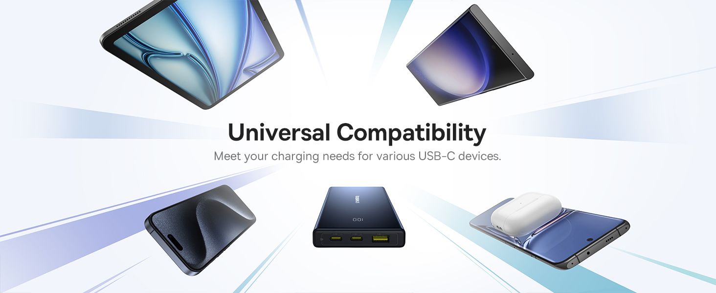 Baseus PicoGo 10000mAh Power Bank with Digital Display 20W Fast Charging